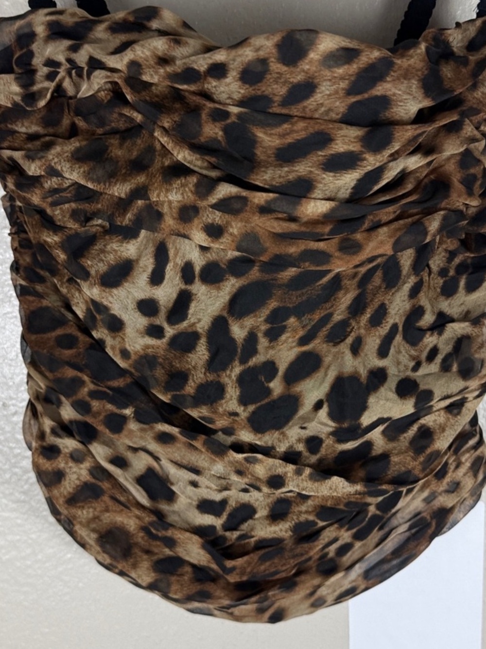 SKIMS x Dolce & Gabbana Leopard Romance Corset - Picture 7 of 7